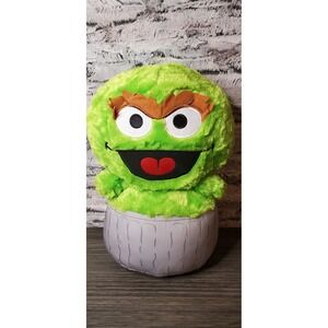 Sesame Street Oscar The Grouch 15" Plush Toy Stuffed Animal Soft 50th Anniv